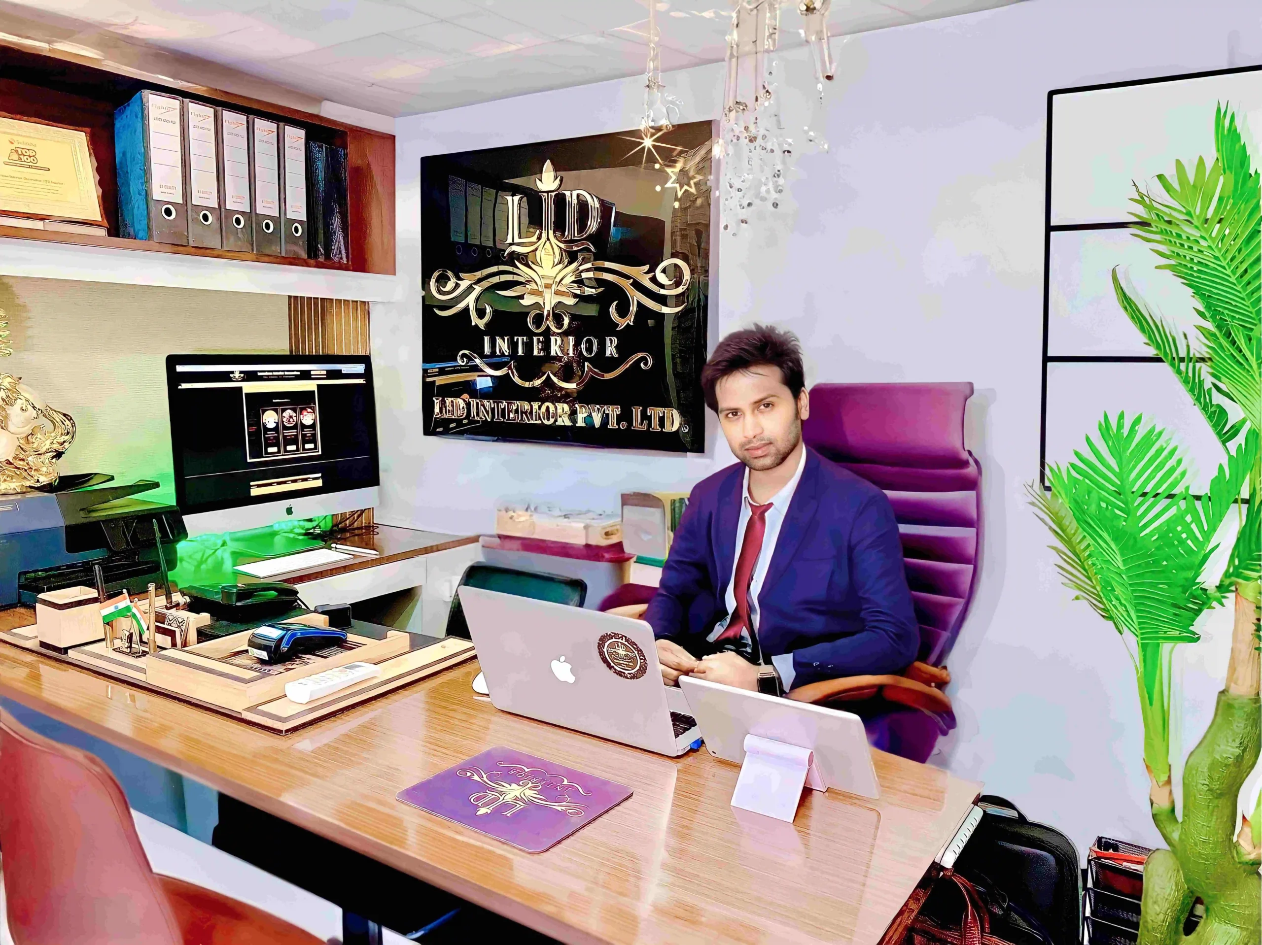 Director of Lid Interior Pvt. Ltd. Muktar Ali - Kolkata’s best interior design company