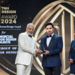 Axis Group receiving the TNH Design Award 2024 as the No 1 Interior Design Company in 2024.